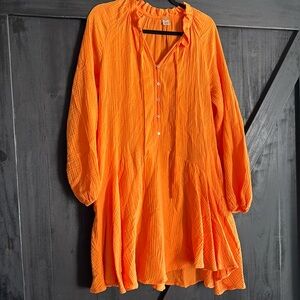 Magaschoni Cotton Ribbed Dress